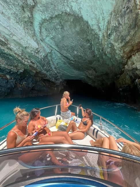 Zakynthos: Laganas Bay, Myzithres & Turtles Speedboat Tour - Pickup from Zakynthos to Agios Sostis Harbor