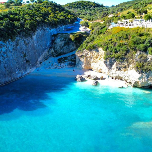 Zakynthos: Private Shipwreck & Blue Caves Tour by Land & Sea - Navagio Viewpoint is the dramatic land-based moment