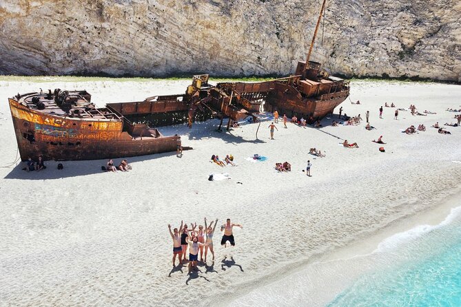 Zakynthos Private Tour to Navagio Shipwreck by Land and Sea - Bochali for the wide Zakynthos view