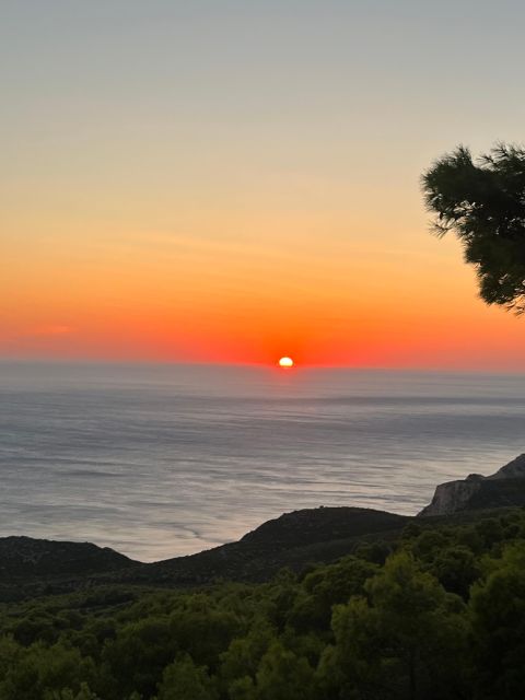 Zakynthos: Romantic Sunset Tour to Mizithres and Agalas Cave - The scenic drive through southwest Zakynthos