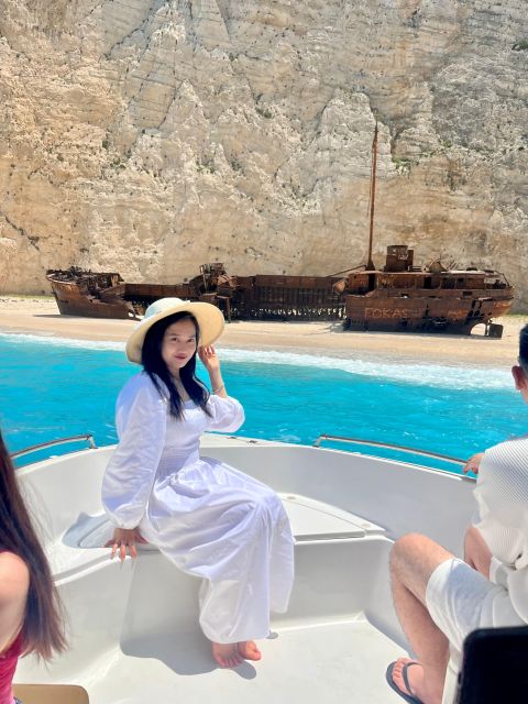 Zakynthos: Shipwreck Beach with Blue Caves Land & Sea Tour - The Shipwreck viewpoint is dramatic, but watch your footing