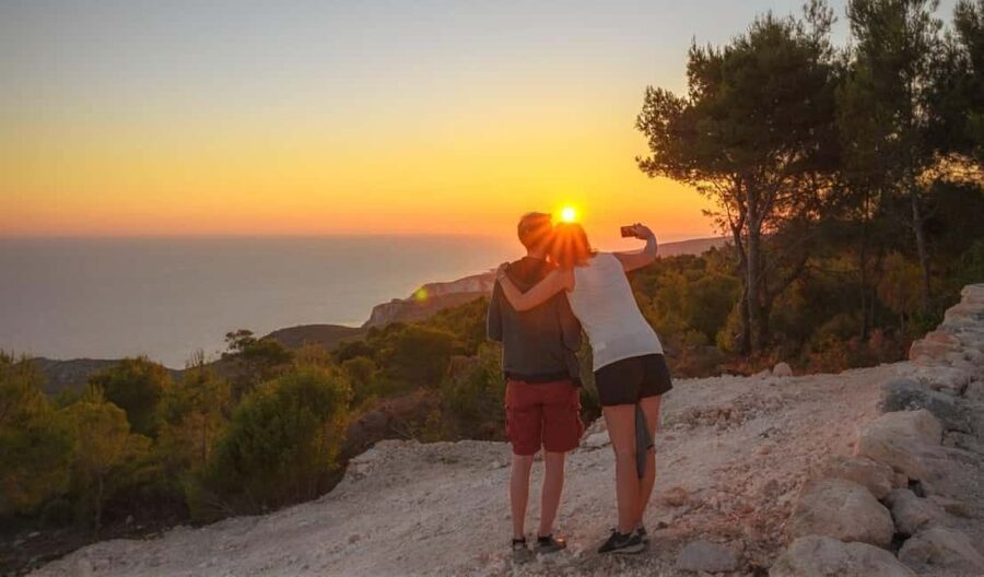 Zakynthos: Sunset Tour to Agalas Caves & Myzithres Viewpoint - Photo help, guide style, and group feel