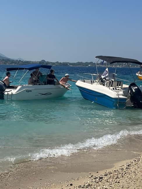 Zakynthos: Turtles, Marathonisi & Keri Caves Speedboat Tour - Keri Caves, arches, and the first swim