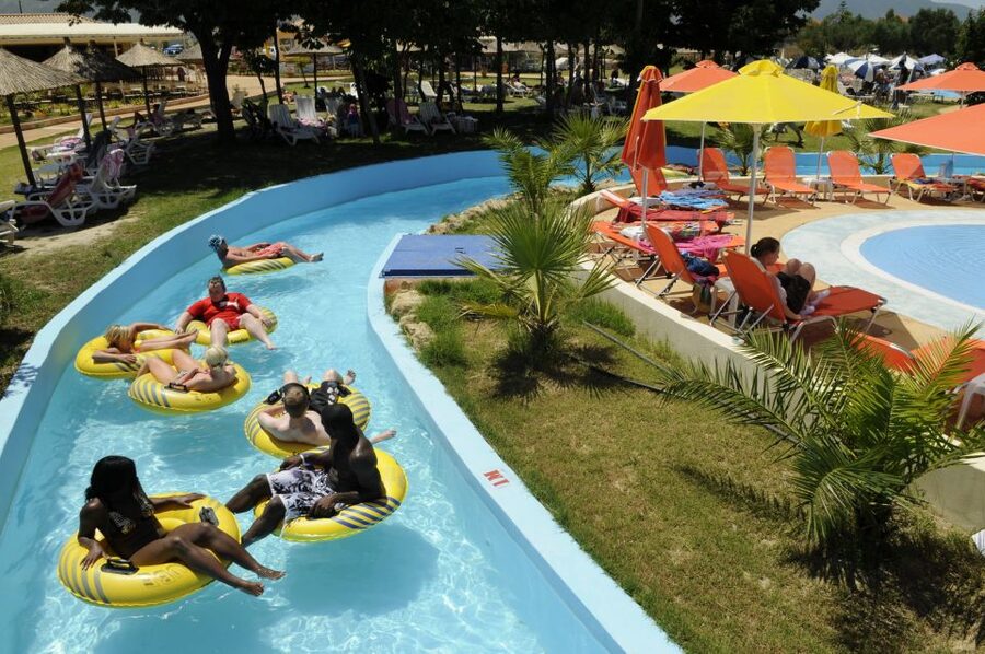 Zakynthos Water Park Entrance Ticket - The Children’s Tower is the family anchor