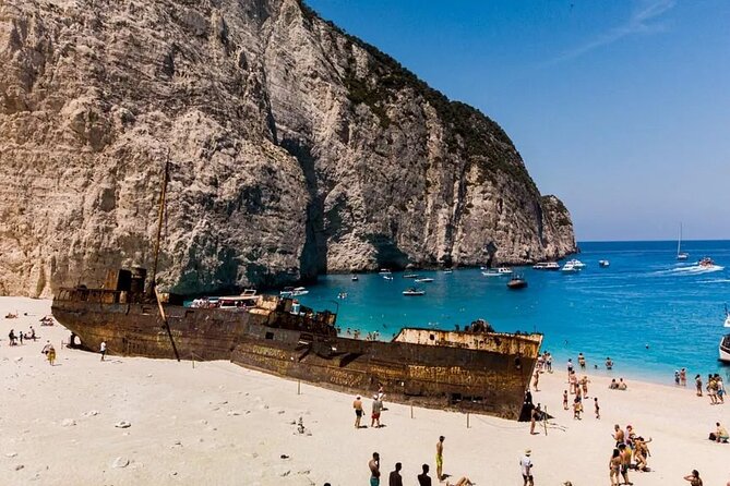 Zante Cruise to Blue Caves & Shipwreck Beach Photo stop - Starting at Poros Old Port at 9:00 am
